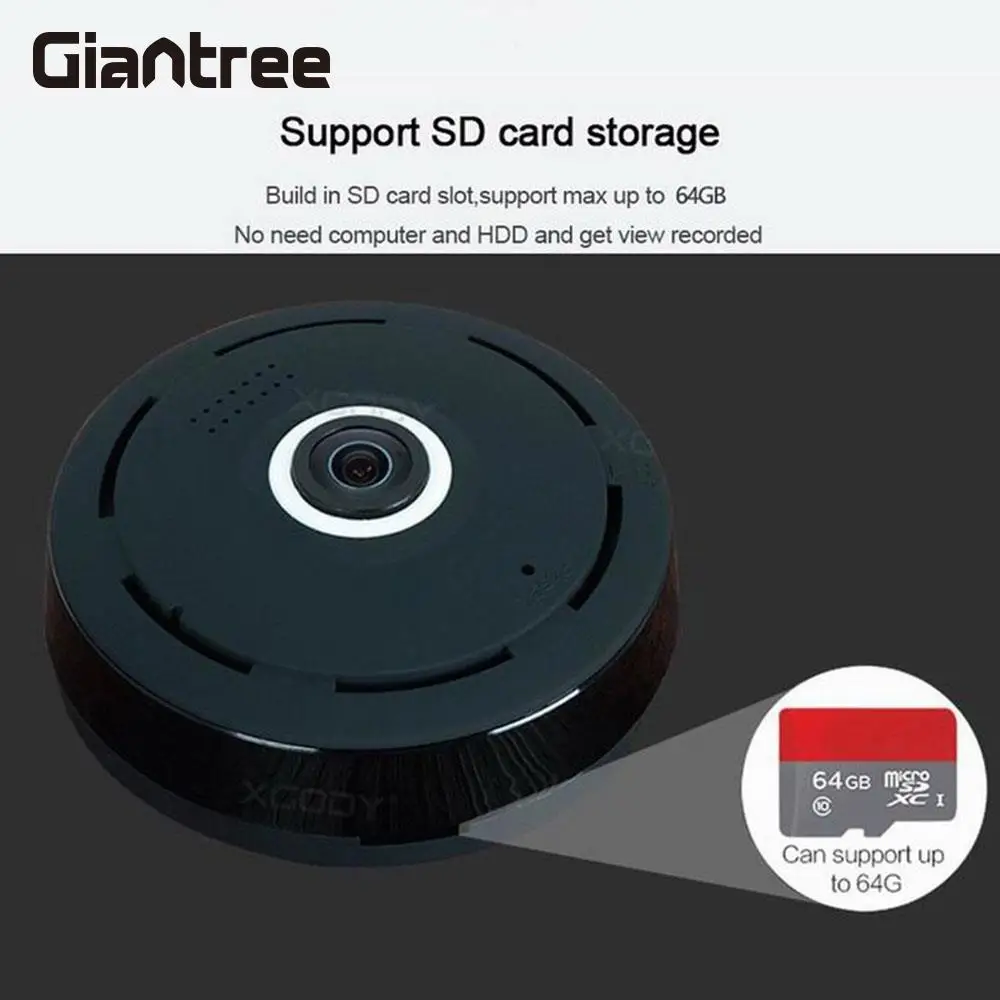

Panoramic IP Camera Fisheye VR Camera Premium Wifi Wireless Camera 1080P HD 3D Cam Wifi Panoramic Camera Security