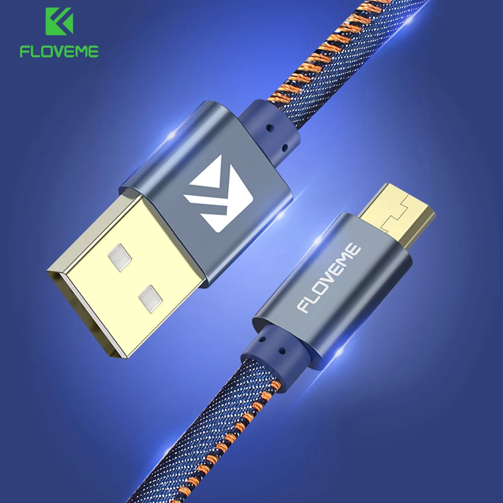 Кабель Micro USB FLOVEME для samsung S7 S6 Edge Xiaomi Redmi Note 5 4X, кабель синхронизации данных для мобильных телефонов, кабель USB для зарядки Android