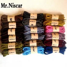 Mr. Niscar 2 пары модные брендовые полиэфирные шнурки для кроссовок двойные полосатые высококачественные круглые шнурки 70-90-120-150см* 0,4 см