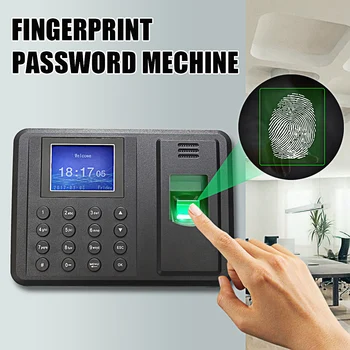 

USB Password Biometric Fingerprint Time Office Attendance Clock Recorder Employee Electronic Access Control Machine