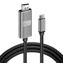 1,8 м USB C к HDMI кабель Тип C HDMI адаптер 4 к 60 hz преобразователь для MacBook samsung Galaxy