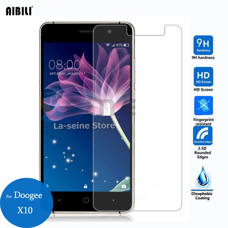 Защитная пленка для экрана из закаленного стекла Doogee X10 9H 2.5D защитная X 10 5 0 дюймов