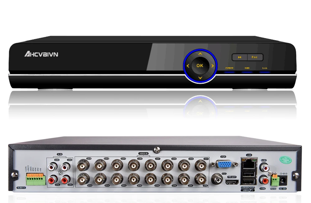 16CH системы видеонаблюдения 16 720 P Крытый безопасности камера 16CH CCTV DVR товары теле и видеонаблюдения легко удаленного просмотра жесткий диск