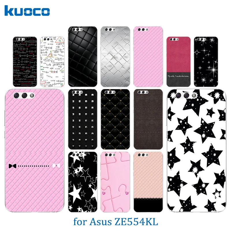 

5.5 inch for Asus Zenfone 4 ZE554KL Phone Case Soft Silicon Colorful Pattern Cover for Asus Zenfone 4 ZE554KL Full Protect Shell
