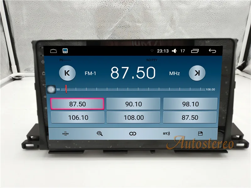Best 10.2" Android 6.0 Car GPS Navigation Autoradio Stereo DVD Player Head unit For Toyota Highlander 2015 2016 2017 1