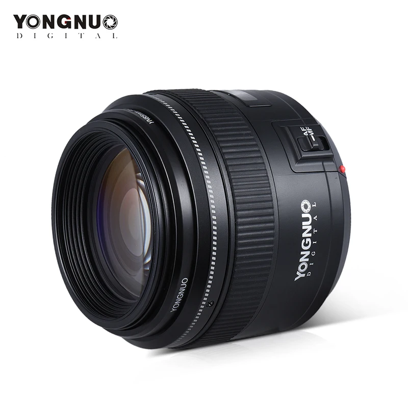 YONGNUO 85 мм f1.8 Prime Lens Full-Frame AF MF Hood Mannual standard фиксированный фокус YN85mm для Canon EOS EF Mount SLR камер