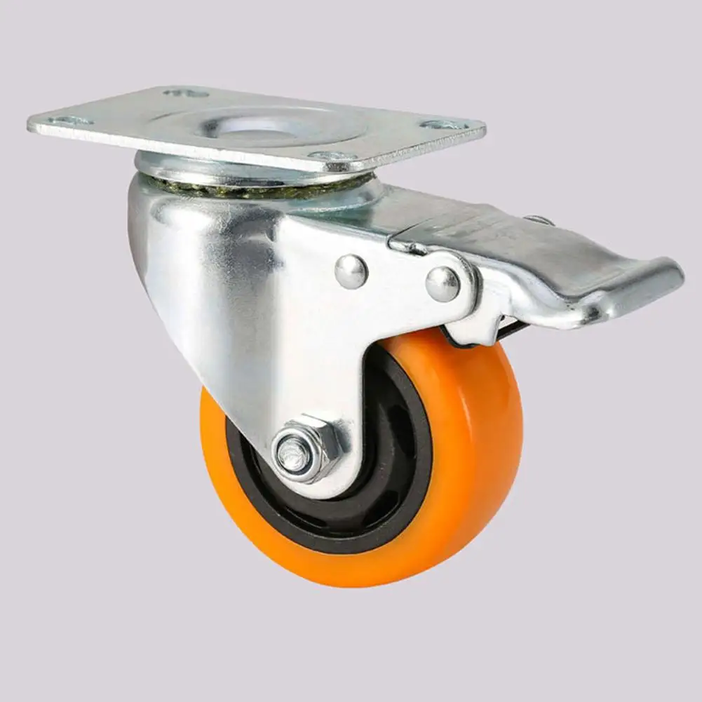 Бытовой 3 дюймов Heavy Duty 360 градусов колесико для мебели с поддерживающим роликом