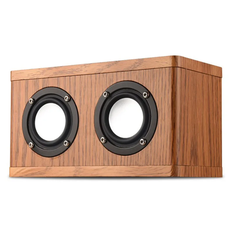 Shinco W10 Wood Wireless Bluetooth font b Speaker b font Mobile Tablet PC Desktop Audio Car