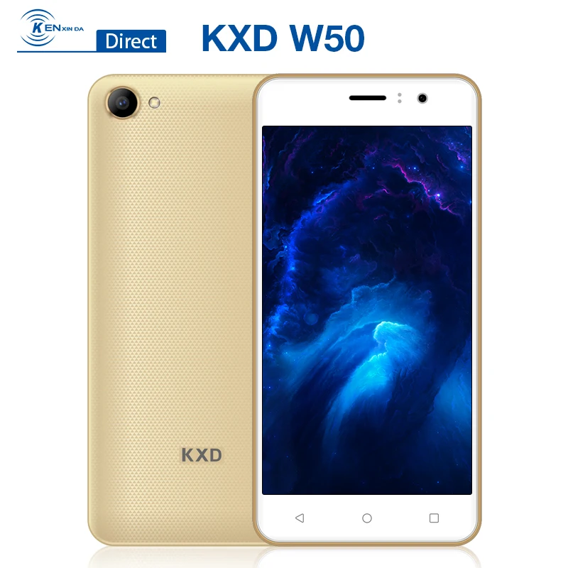 Black/Gold/Red KXD W50 3G 5.0