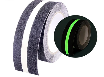 

5Mx5CM Indoor Stairs Adhesive Tape Anti-Slip Luminous Glow Tape Night Emitting Warning Tape