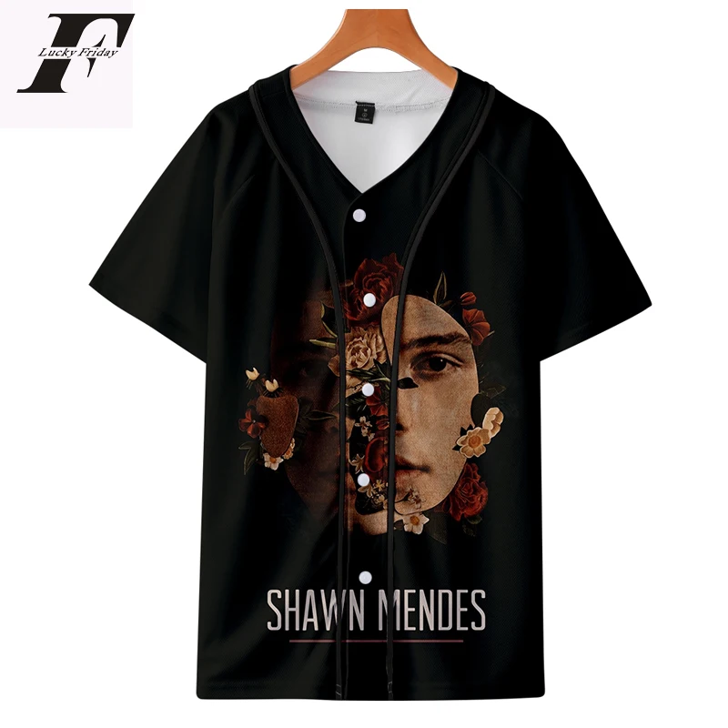 Альбом с подсветкой в стиле Kpop Shawn Mendes новинка 2019 бейсбольная Униформа коротким