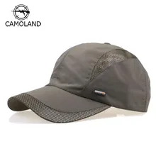 Спортивные Кепки Для мужчин Для женщин Весна Snapback быстросохнущая дышащая Бейсбол Кепки Повседневное Chapeu Bone сетки Sunhat Лето Открытый черный