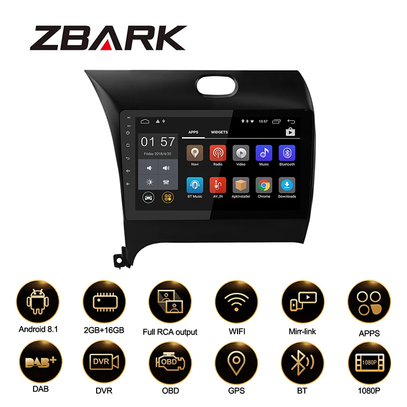 Best 9 inch 2G RAM Android 8.1 Car multimedia Stereo Radio Player GPS Navigation NO DVD for KIA Cerato k3 forte 2013-2016 YHTK031 1 Best 9 inch 2G RAM Android 8.1 Car multimedia Stereo Radio Player GPS Navigation NO DVD for KIA Cerato k3 forte 2013-2016 YHTK031 1