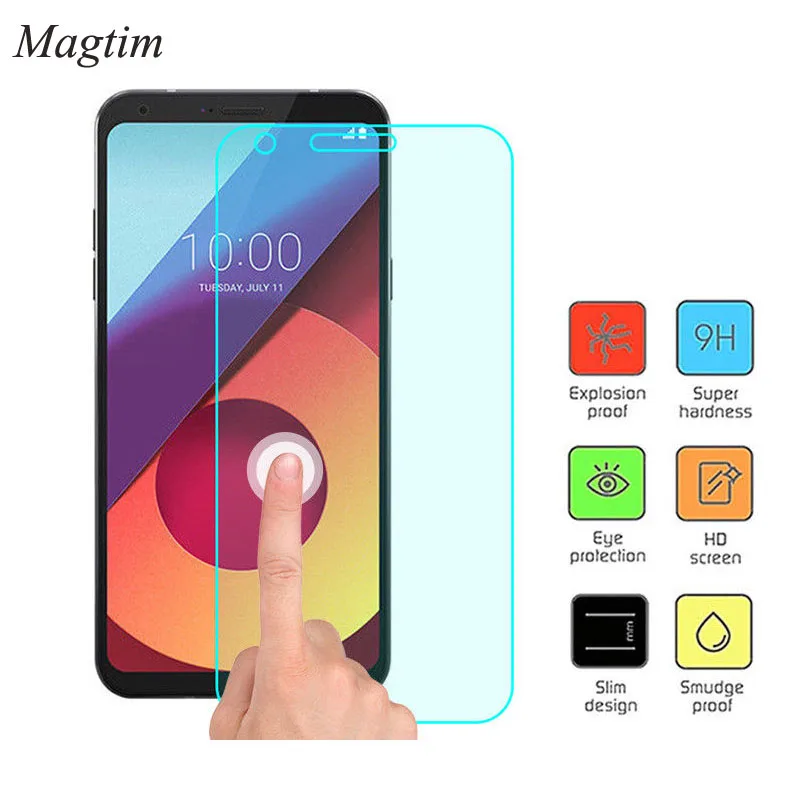Прозрачное закаленное стекло Magtim HD для LG G7 G6 G5 G4 G3 G2 защита экрана ударопрочное Q6 Q7