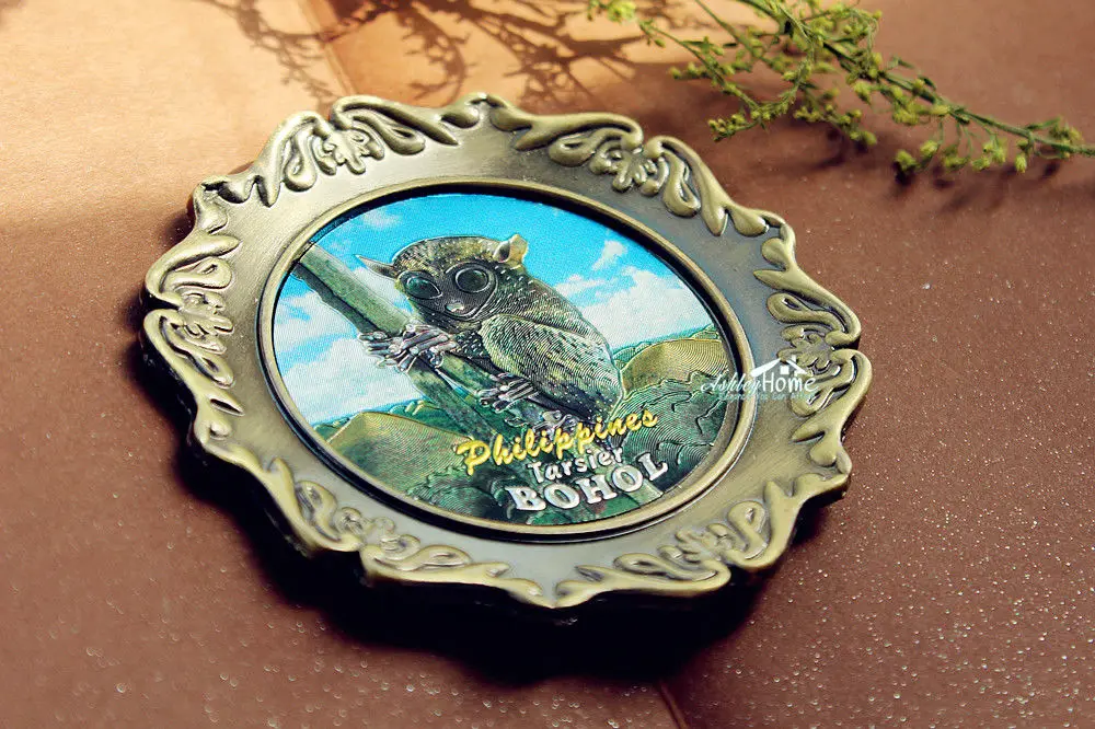 Филиппинский туристический сувенир BOHOL 3D металлический магнит на холодильник