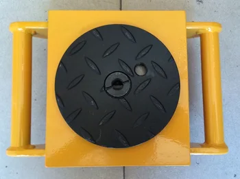 

18T-36T PU or steel wheel, transport ground tank truck shifter material handling equipment turntable small tank tire repair