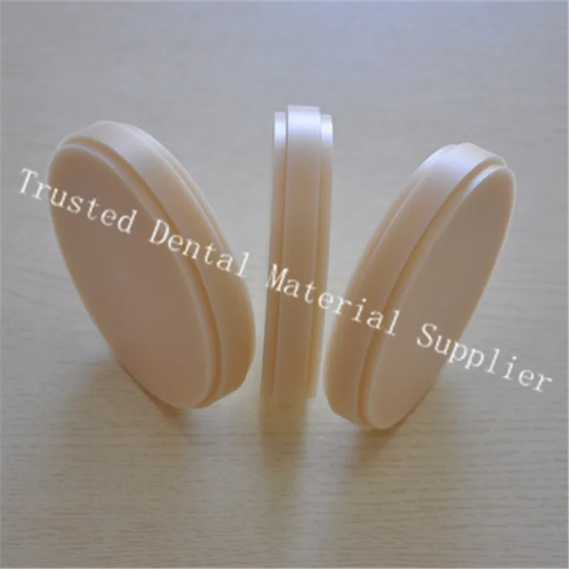 

Hot 5 Piece OD98*25MM Dental Lab Materials PMMA Blocks Blanks For Temporary Crowns Dental PMMA Disc A1/A2/A3/Clear