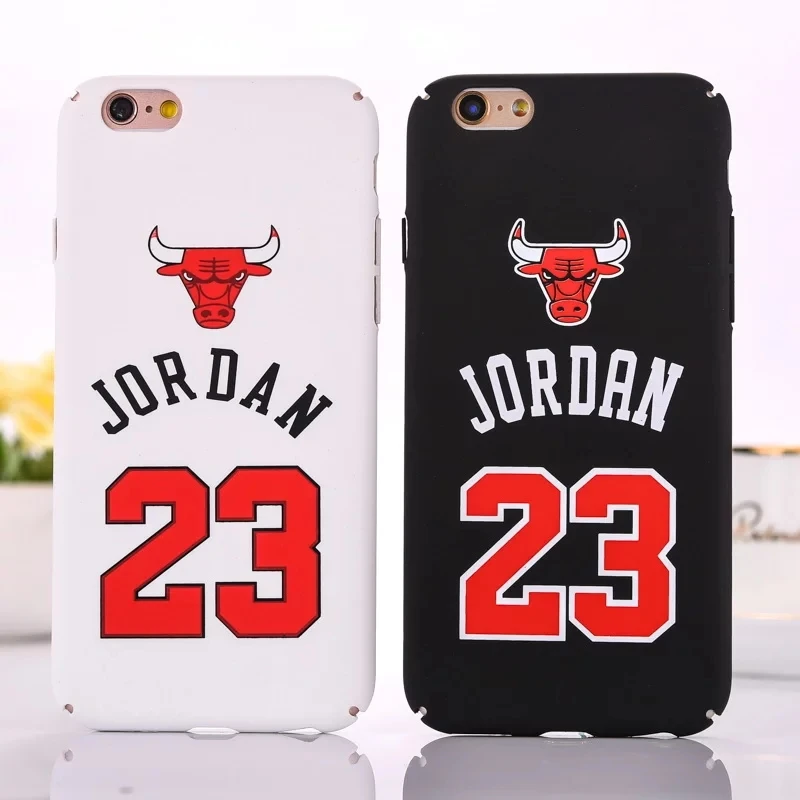 Case for iPhone 8 Plus X XR XS MAX NBA brand Michael Jordan 23 PC Hard  Phone Case Cover for iPhone 6s 6 7 Plus 5 5s SE Cover - AliExpress