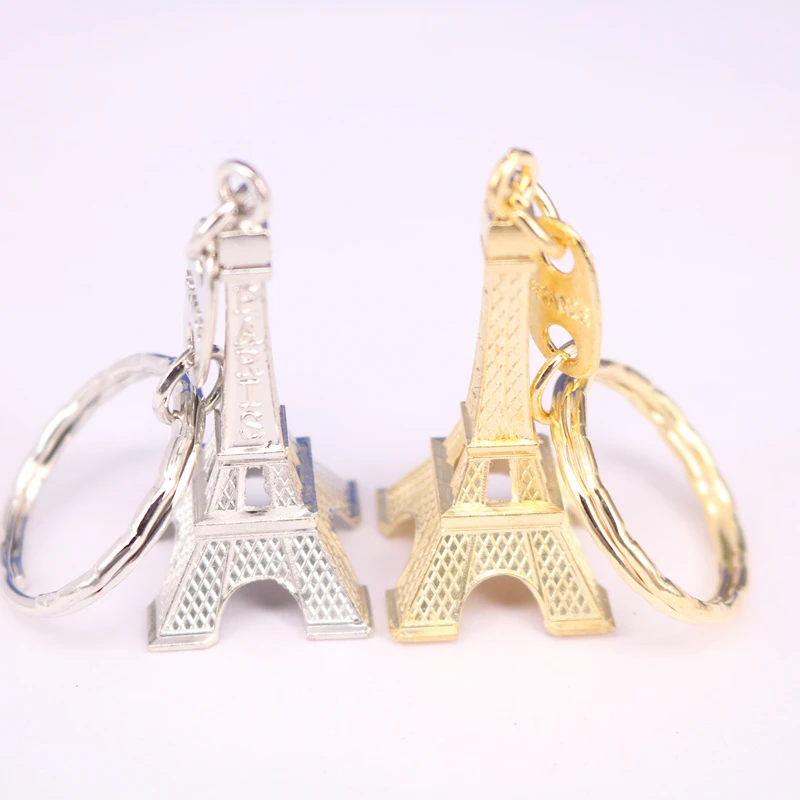 

Fashion Paris Eiffel Tower Shape Keychain Novelty Gadget Trinket Souvenir Christmas Gift Keychain Drop Shipping