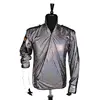 Rare Handmade MJ Michael Jackson BAD Dangerous Jam Laser Jacket Belt Set Performance Gift Imitation Show Music Star Collection 3