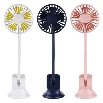 

Portable 360 Rotation USB Charging 3 Speeds Desktop Clip-on Air Cooler Small Fan Mini Charging Portable Desktop Fan Summer