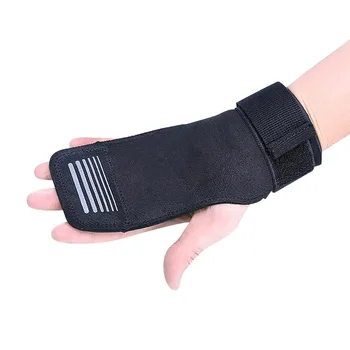 

Gym Training Wrist Protector Power lifting Gymnastics Grip Hand Guard Sports Equipment with Anti Slip Gymnastic Strap And Hook
