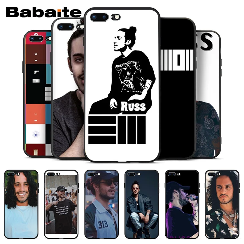 

Babaite Russ Chilling Silicone Soft Phone Case for iPhone X XS MAX 6 6s 7 7plus 8 8Plus 5 5S SE XR soft silicon cover case