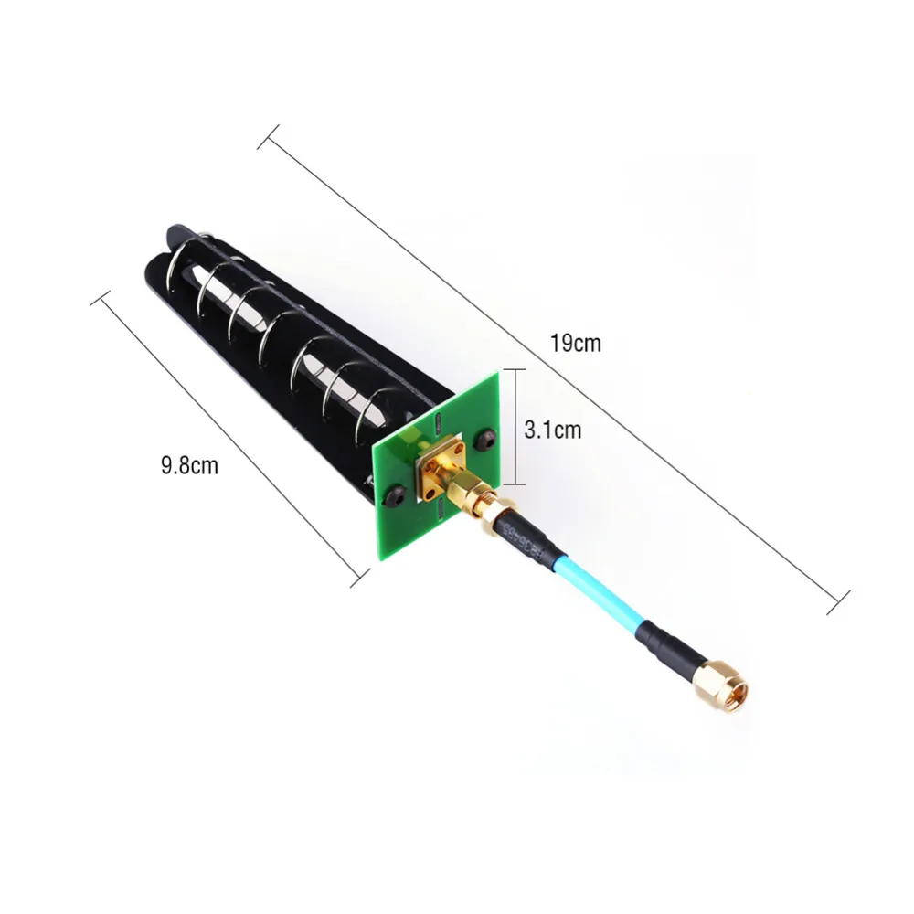 Aomway 11dbi 7 поворот 5,8 GHz спиральная антенна(RHCP) circolare Polarizzazione для 5,8G TX RX RC игрушки FPV Racer