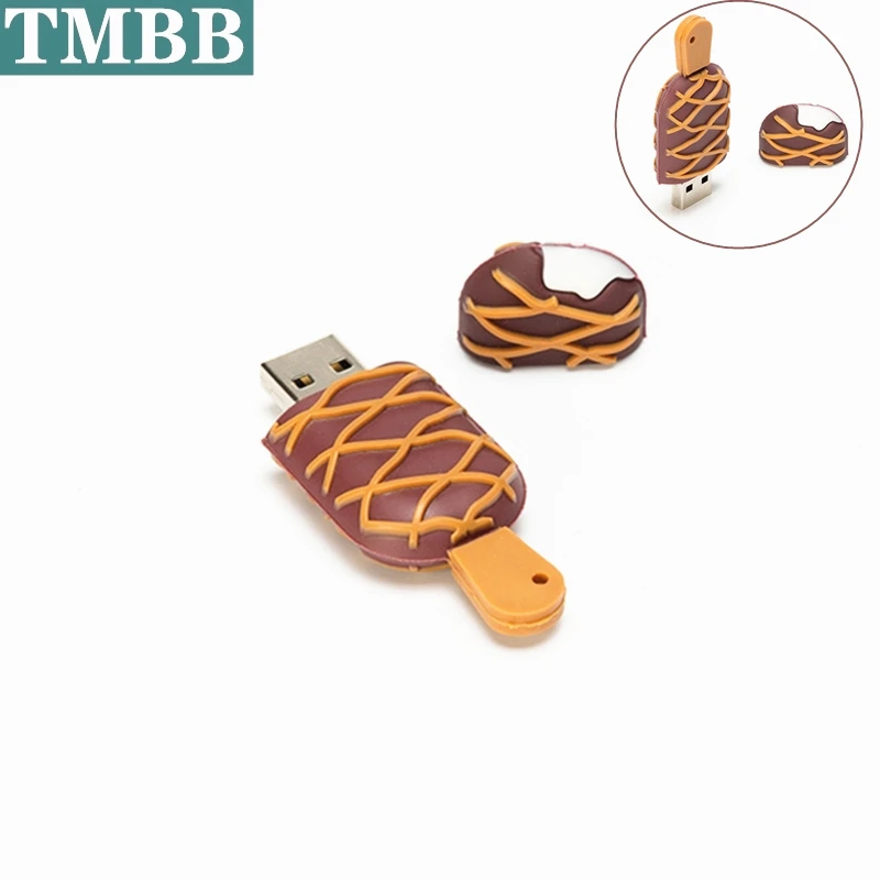 Миниатюрный флеш накопитель BiNFUL в виде мороженого 4 ГБ 8 16 32 64 128 USB 2 0 флэш u диск|USB