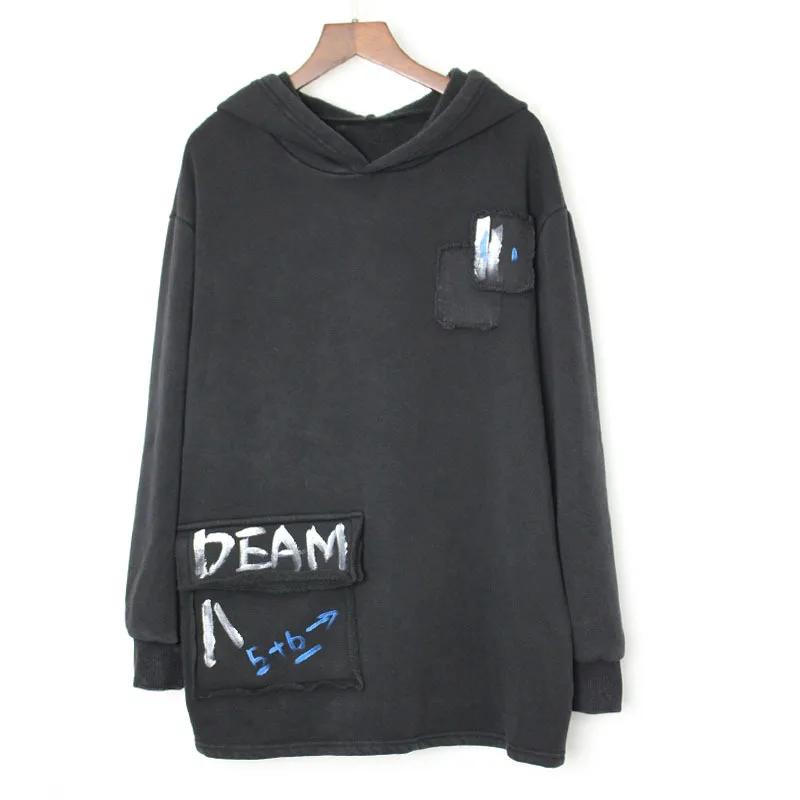 

Fashion Vintage Harajuku Punk hoodie Sweatshirt women sudadera mujer streetwear fleece korean seventeen Loose plus size