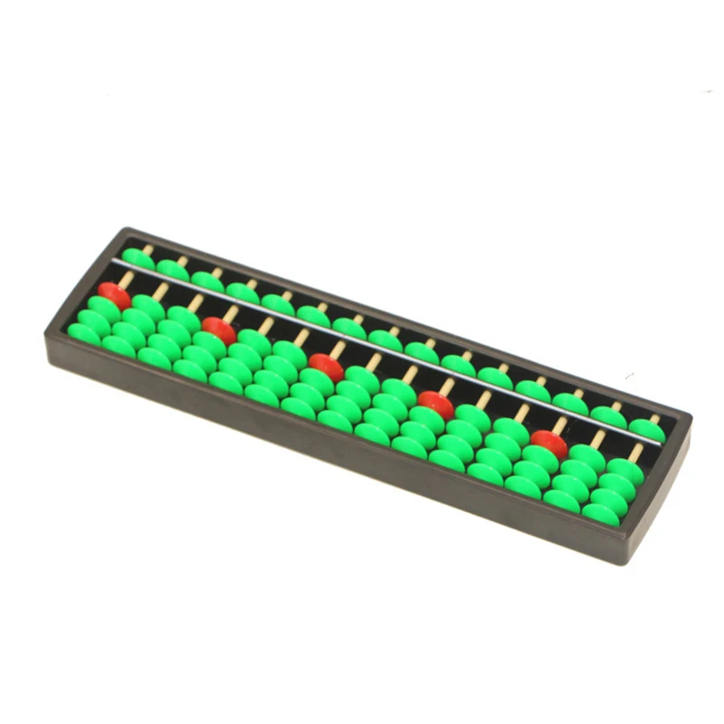 Пластиковый Abacus арифметические счеты соробан 15 цифр детские математические