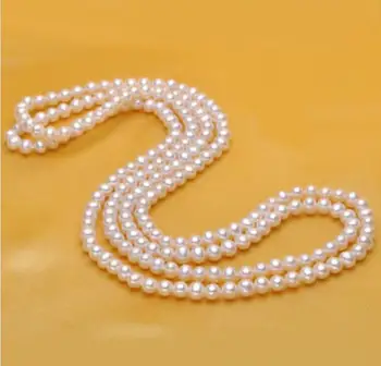 

new AAA 9mm white south pearl necklace1 50"