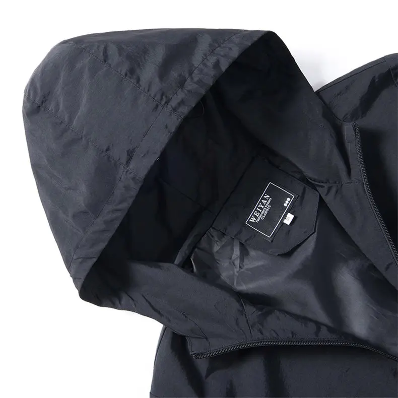 MuLS 2019 Hooded Jackets Male Autumn Men Jacket Coats Hoodies Spring Lightweight Mens Outerwear Youth Plus Size 4XL Dropshipping 10