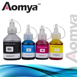 Aomya, специализированный набор чернил для заправки, 5 цветов, совместимый для струйного принтера Brother DCP-T300 DCP T300 500 Вт 700 Вт MFC-T800W MFC T800W