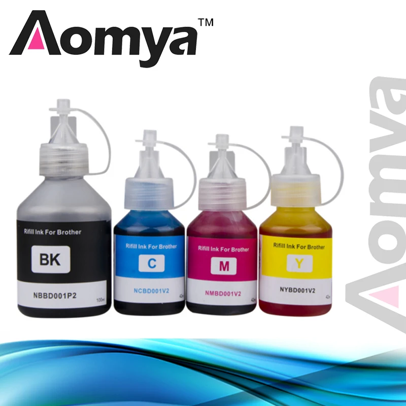 Aomya Specialize Refill ink Kit Compatible For Brother Ink tank Inkjet Printer DCP T300 DCP T300