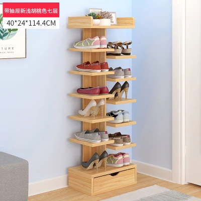 Louis Модная обувь шкафы простые бытовой экономичный пыленепроницаемый многоэтажного пространства двери шкаф большой Ёмкость для хранения - Цвет: G2