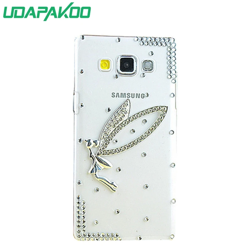 3D Роскошные диаманта Bling DIY чехол для samsung Galaxy Note 9 8 Альфа G850 Примечание 2 N7100 A3 A5 A7 2016