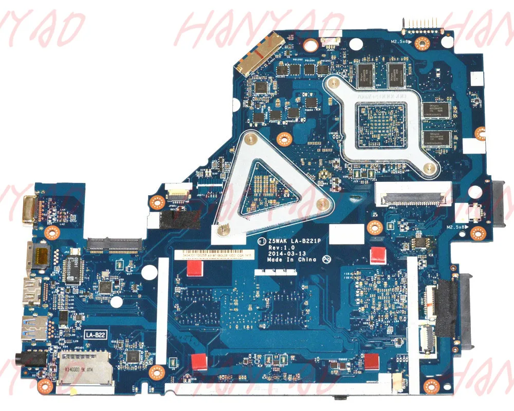 New  NB.MLE11.001 For ACER E5-551G Laptop Motherboard With A10 CPU R7 M265 2GB GPU NBMLE11001 Z5WAK LA-B