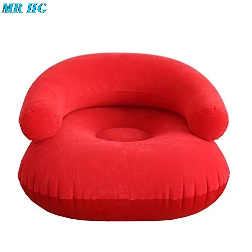 Надувной стекающийся диван, крепкий ПВХ, для отдыха, складной, для гостиной, u-образный диван, кресло для телевизора с подлокотниками, синий, красный, одиночный, для отдыха