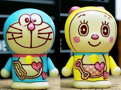 

2pcs Doraemon 100 Anniversary Souvenir Limited Edition Valentine Collectable Figure Toys New Box