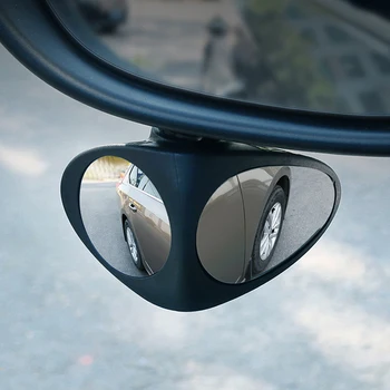 

Car Blind Spot Mirror Wide Angle Mirror 360 Rotation For kia rio toyota tacoma beetle ix25 dodge challenger opel insignia mk7