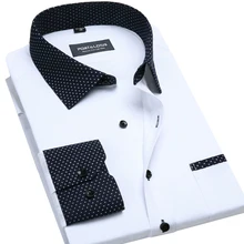 Мужские рубашки с длинным рукавом и отложным воротником,, мужская одежда Camisa Masculina 095