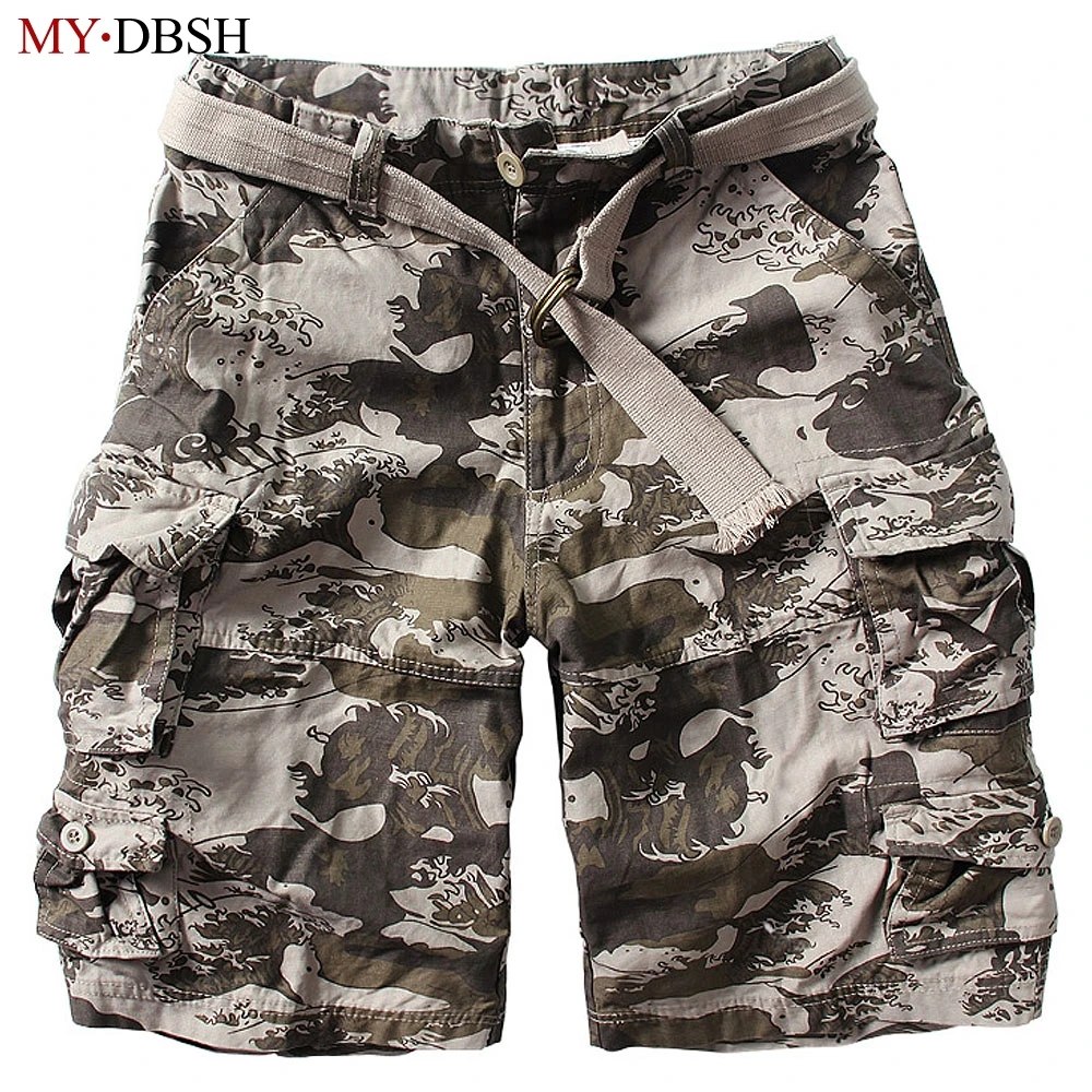 mens calf length cargo shorts