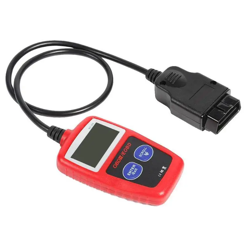 MS309 OBD2 сканер считыватель кода obdii Автомобильная Марка EOBD диагностический инструмент Универсал