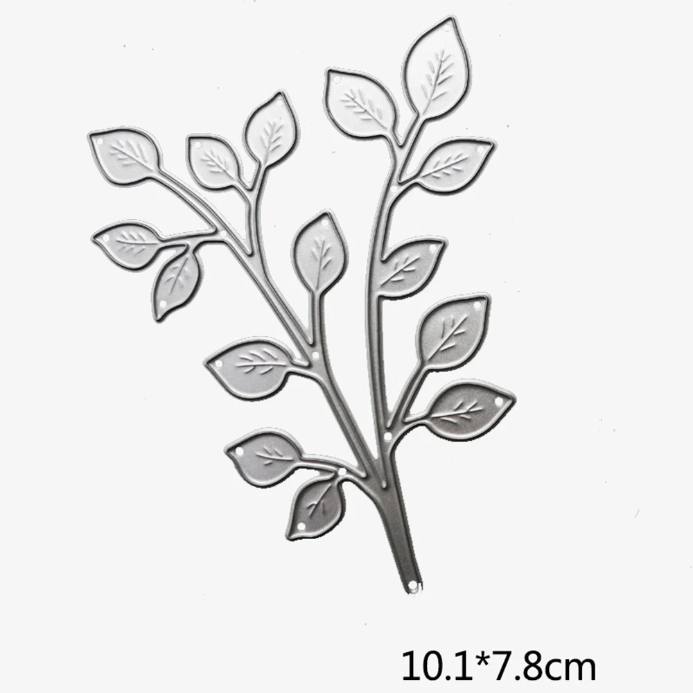 

Branch Clip art Greeting card Metal Die Cutting Dies Stencil For DIY Scrapbooking Album Paper Photo Decorative Embossing Folder