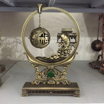 

Alloy Aromatherapy Furnace Hanging Carp Yuelongmen Aromatherapy Furnace