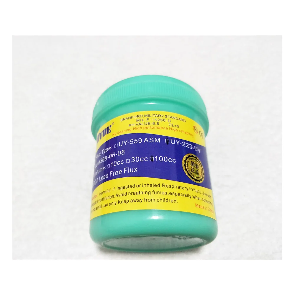 100CC UY-223-UV пайки SMD пасты Grease Flux RMA-223 BGA PCB нет-Clean RMA 223 реболлинга паяльная Ремонт