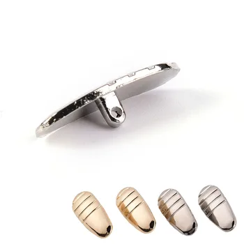 

2 Pairs Metal Nose Pads Sunglasses Nose Pads Screw In Gold Silver Colors Eyeglasses Accessories 16mm*7mm