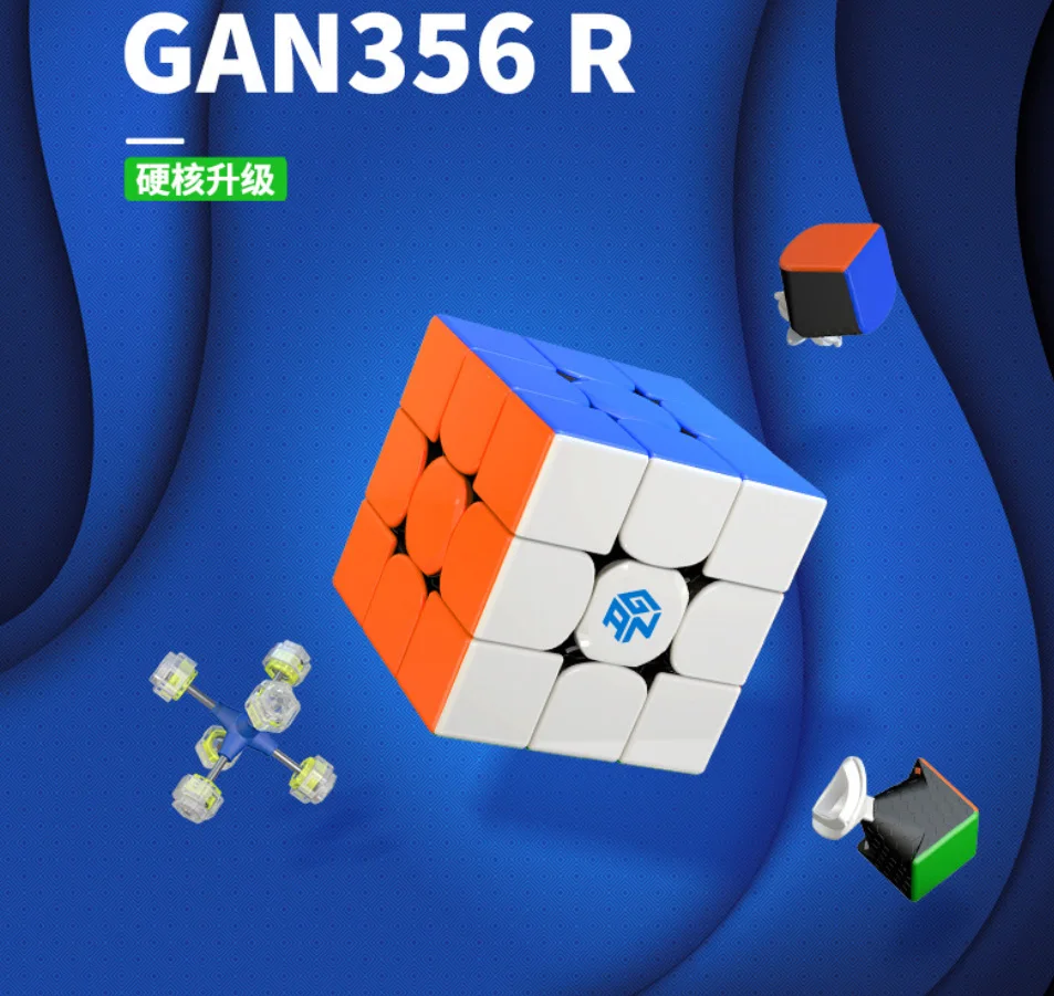 

Gan 356R Honeycomb 2 generation updated version Magnetic puzzle cube 3x3 sticker Hardcore upgrade Magic speed cubes for Children