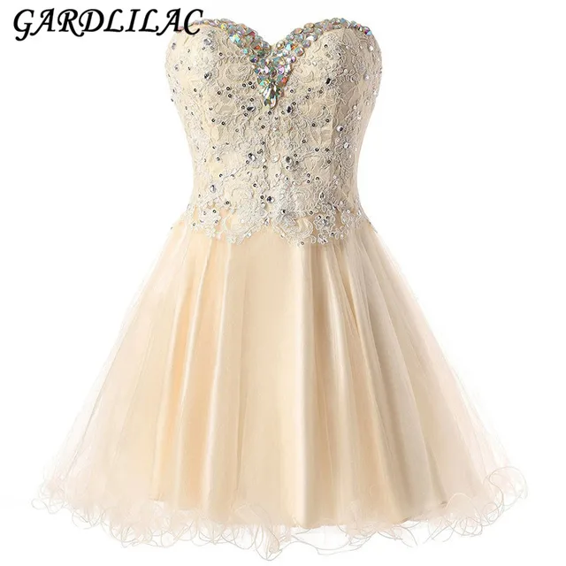 Champagne Homecoming Dresses